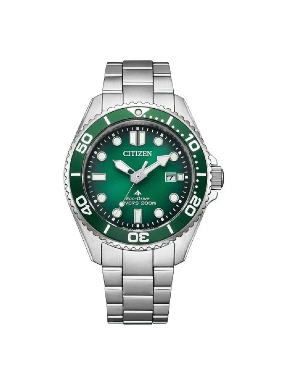 NWT Citizen Promaster Marine Green Dial Watch